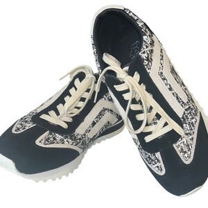 Franco Sarto Matera Retro Suede Lace Up Sneakers Size 8.5 NWOB